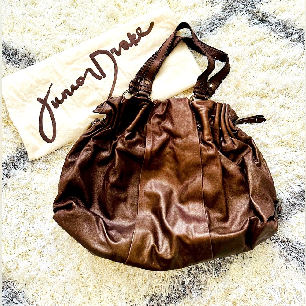 Junior Drake Buttery Soft Leather Handbag, fully lined - Picture 3 of 16